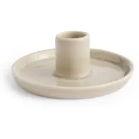 HAY Disc kynttilänjalka Lämmin harmaa, pieni, Ø10x4,8 cm