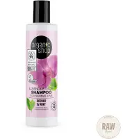 Raw Organic Organic Shop Luminous Glow Shampoo For Normal Hair Orchid &amp; Mint 280 ml