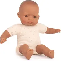 Miniland Latin Bland-vauvanukke 32 Cm