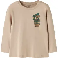 Name it Nmmvelix Ls Nreg Top - Beige - 92