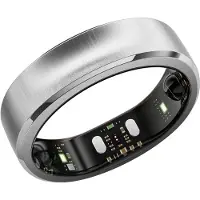 RINGCONN Smart Ring Gen 3 Brushed Silver