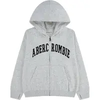 Abercrombie & Fitch Collegetakki meleerattu harmaa / musta