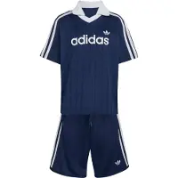 Adidas Setti - T-paita/Shortsit - Loose Polo - Night I - - 5 v (110) - Shortsisetit