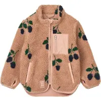 Liewood Fleecetakki - Teddy - Nolan - Berry/Pale Toscana - - 6 v (116) - Fleecetakit