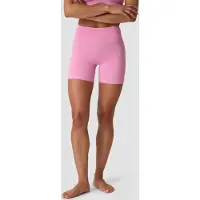 ICANIWILL Luxe High Waist Midi Shorts Soft Rose Pink
