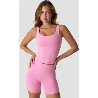 ICANIWILL Luxe 2-In-1 Tank Top Soft Rose Pink