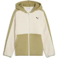 Puma Ess Elevated Winterized Relaxed Full-Zip - Cream - 164