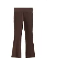 Mango KIDS Leggingsit 'SKIN' tummanruskea