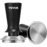 Vevor Espresson tamperi 53 mm, jousikuormitteinen kahvin tamperi, 30 paunan tamperityökalu Espresso, ruostumattomasta teräksestä valmistettu tamperi liukumattomalla otteella