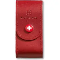 Victorinox Nahkakotelo - - 91mm - Punainen - Pehmeä - Yhteensopiva 15-23 kappaletta