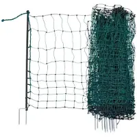 Kerbl CampingNet 20 metriä 80cm vihreä tuplaneula