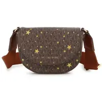 Michael Kors for girl. R30812 Brown Star bag (OSFA), Casual, Polyurethane, children's fashion