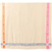 Zwillingsherz Kaulaliina 'LOVE' beige / lila / oranssi / vaaleanpunainen