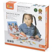 Viga Dress Up Magneettisetti Karhu Perhe 54