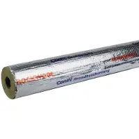 Rockwool Conlit-putkihylly 18x21 mm, jossa on alu-folio, pituus 1 m Conlit-palomansettien muodostamiseen läpivienneille (42 kpl laatikossa).