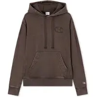 Champion Hooded Sweatshirt - Brown - L
