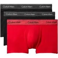 Calvin Klein Underwear Bokserishortsit punainen / musta
