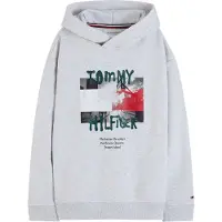 Tommy Hilfiger Huppari - Grey Heather - - 10 v (140) - Hupparit