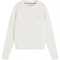 Tommy Hilfiger Pusero - Neulottu - Ivory Petal Yellow - - 5 v (110) - Puserot