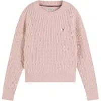 Tommy Hilfiger Neulepusero Whimsy Pink Whimsy Pink 7 Y Vaaleanpunainen 7 vuotta Tytöt