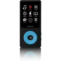 Lenco MP3/MP4-soitin Bluetooth:llä ja 8 GB:n sisäisellä muistilla Sininen