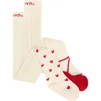 Minymo 2-Pack Stockings - Cream - 68\74