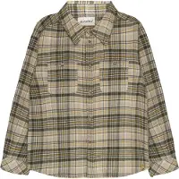 Minymo Shirt Ls Check - Grey - 128