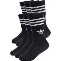 Adidas Originals 3S Crew S 6P K - Black - 25-27