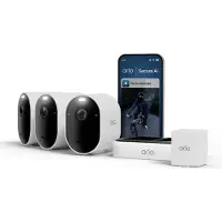 Arlo Pro 6 turvakamera (3 kpl, valkoinen)