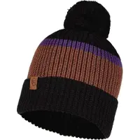 Buff Knitted Beanie Musta Mies