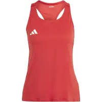 Adidas Urheilutoppi 'Adizero Essentials' punainen / valkoinen