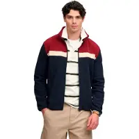 Superdry Tricolour Fleece Through Kokovetoketjullinen Collegepaita