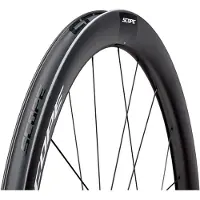 Scope R4 700c 45mm kiekkosarja Shimano body disc carbon valkoinen logo
