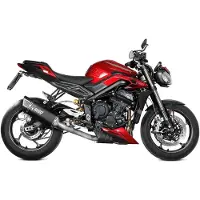 MIVV Sr-1 Triumph Street Triple 765 R/rs 2023-24 Homologoitu Täydellinen Linjajärjestelmä