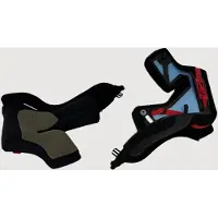Nolan X-904 poskipehmusteet Harmaa/Musta unisex, size 2XL