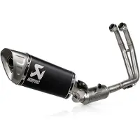 Akrapovic Racing Line Suzuki Gsx-8s/gsx-8tt/gsx-8t/gsx-8r 22-26 S-s8r3-apltbl Ei-homologoitu Täydellinen Pakokaasujärjestelmä