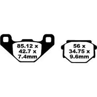 EBC Fa Series Organic Fa382 Jarrupalat