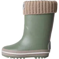 Name it Nmmnoah Thermo Rubberboot Knit Noos - Khaki green - 29