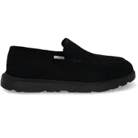 Ugg for man. 1180472 Black Shep Leather Moccasins (41), Flat, Suede, None, Casual