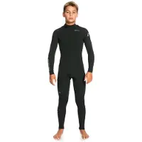 Quiksilver Everyday Sessions 2 Mm Junior-märkäpuku Jossa Pitkät Hihat Ja Vetoketju Selässä