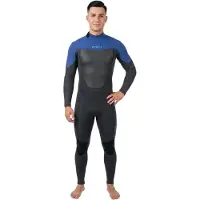 Mystic Star Fullsuit 5/3 Mm Pitkähihainen Neopreenipuku Jossa Vetoketju Selässä
