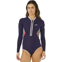 Rip Curl G-bomb 1.5 Mm Full Spring Naisten Pitkähihainen Shorty-märkäpuku Etuvetoketjulla