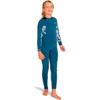 Roxy 3/2 Mm Swell Series Junior-märkäpuku Jossa Pitkät Hihat Ja Vetoketju Selässä