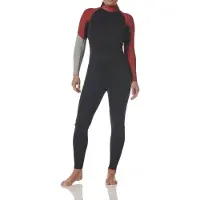 Typhoon Performance 3 Mm Pitkähihainen Neopreenipuku Jossa Vetoketju Selässä