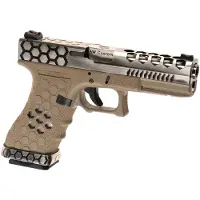 Aw Custom Vx0210 Hex Cut Full Metal Gbb Airsoft-pistooli