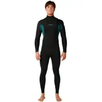 Rip Curl Dawn Patrol 4/3 Mm Pitkähihainen Neopreenipuku Jossa Rintavetoketju