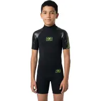 Ocean & Earth Surf School Spring 2 Mm Lyhythihainen Shorty-märkäpuku Selkävetoketjulla