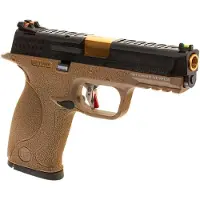 WE Wet-05 Bk Gold Barrel Metal Version Gbb Airsoft-pistooli