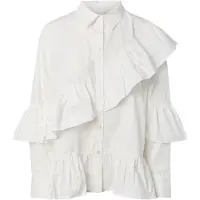 Y.A.S Yaswillu Ls Shirt S. - White - 40