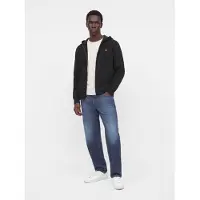 Ralph Lauren for man. 710B28290001 Black zip-up sweatshirt (S), Casual, Cotton